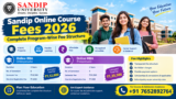 Sandip Online Course Admission 2026: Eligibility, Fees, Documents & Process