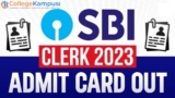 SBI clerk prelims admit card 2023 out at sbi.co.in; exam pattern