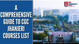 A Comprehensive Guide to CGC Jhanjeri Courses List , CGC University Mohali