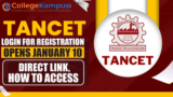 TANCET 2024 registration begins today at tancet.annauniv.edu; exam on March 9
