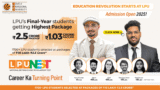 Highest Placement Package in LPU 2026 Admission Open – Apply Now!