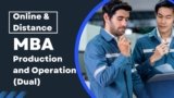 Online & Distance MBA in Production and Operations Management
