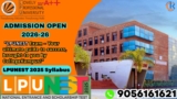 Download LPUNEST 2026 Syllabus : A Complete Guide