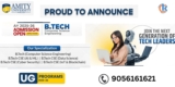 Amity Mohali (Punjab) Offered: B.Tech ALL Courses 2025 – Fees, Admission 2025, Discount, Scholarship & Registration Last Date