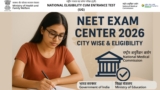 NEET Exam Center 2026: Complete List & Exam City Code