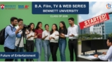 B.A. Film, TV and Web Series in Bennett University 2026: Eligibility, Fees, Admission, Career Scope & Discount,Scholarship