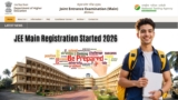 JEE Mains Registration 2026: Application Form, Dates, Fees & Process