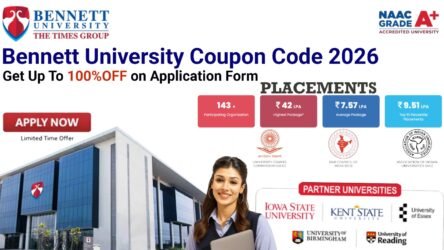 🎓 Bennett University Coupon Code 2026 Update – Get 100% Application Fee Discount (Complete Guide)