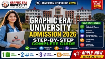 Graphic Era University Admission Help Step by Step Guide 2026 Update