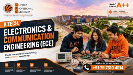 B.Tech. Electronics and Communication Engineering (ECE) 2027: How to Apply, Fees, Eligibility & Selection Process | Admission Helpline Number +91 79 7310 4914