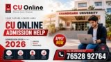 CU Online Admission Help Online 2026: Complete Guide to Courses, Eligibility, Fees, Application Process & Support