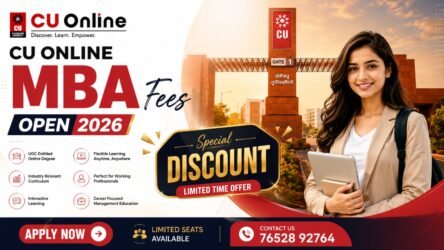 CU Online MBA Fees 2026: Admission, Eligibility, Benefits, Special Discount and Online Learning