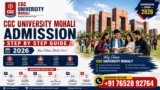 CGC University Mohali Admission 2026: Step-by-Step Guide