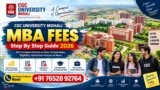 CGC University Mohali MBA Fees 2026 Admission Help: +91 76528 92764