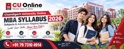 Chandigarh University Online MBA Syllabus 2026: Subjects & Admission Helpline Number