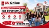 Chandigarh University Online Fee Structure 2026: Course-Wise Fees & Helpline Number