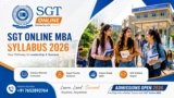 SGT Online MBA Syllabus 2026: Semester-Wise Subjects, Course Structure & Helpline Number