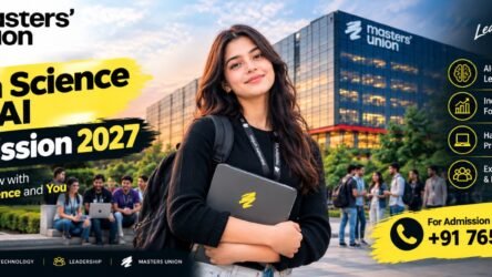 Masters Union Data Science and AI Admission 2027 & Helpline Number