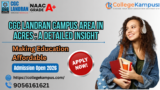 CGC Landran Campus Area in Acres : A Detailed Insight