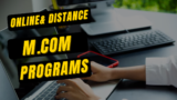 Online & Distance M.Com Programs